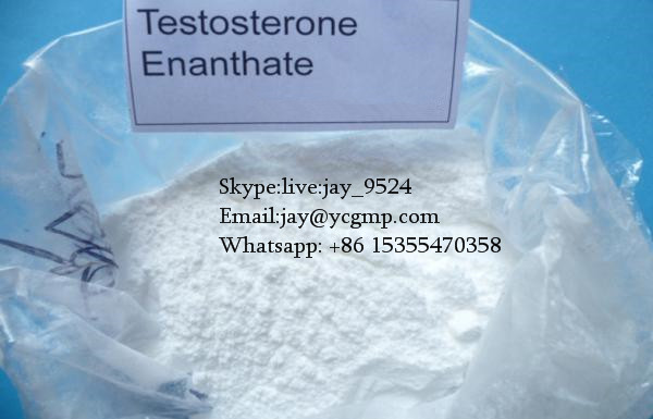 Testosterone Enanthate Bodybuilding Anabolic Steroids Chemical Raw Materials CAS 315-37-7