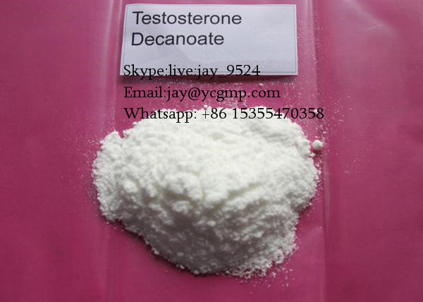98.81% Testosterone Decanoate Muscle Building Anabolic Raw Testosterone Powder CAS 5721-91-5
