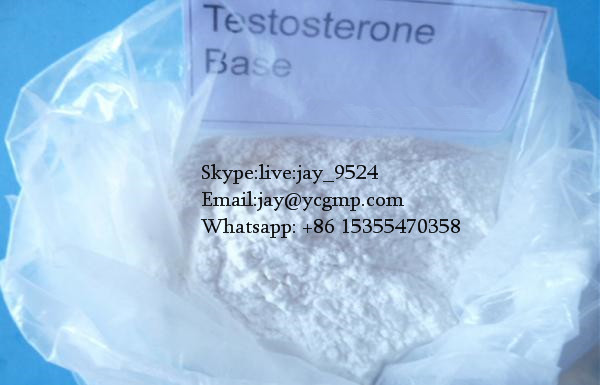 99% Purity Testosterone Anabolic Steroid CAS 58-22-0 Testosterone Base Powder For Bodybuilding