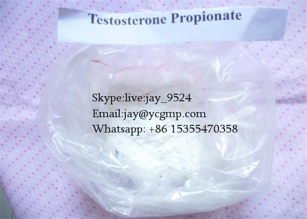 Highly Pure Raw Hormone Powders Testosterone Propionate Test P CAS 57-85-2