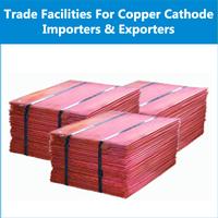 Get Trade Facilities for Copper Cathode Importers & Exporters