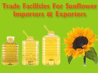 Get Trade Facilities for Sunflower Oil Importers & Exporters