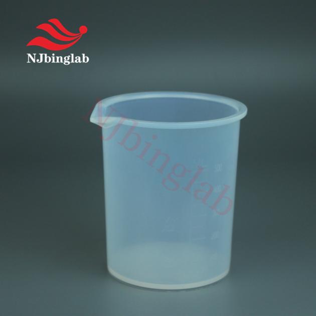 Translucent 100ml PFA Beaker With Raised