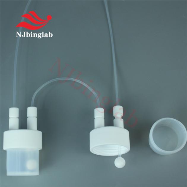 PFA 100ml Reaction Vessel With Gas