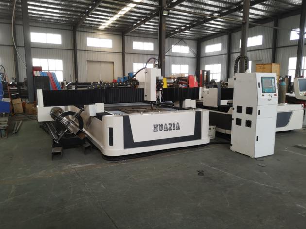 Industrial 4*8 table CNC plasma cutter for sheet metal and tube cutting drilling