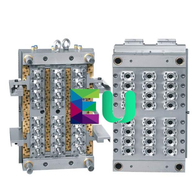 Multy Cavity Plastic Injection Needle valve Preform Mould 
