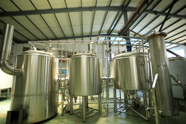1000L 3 Vessels Stainless Steel Brewhouse