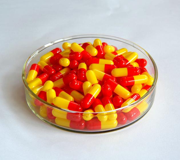 Empty gelatin capsules red/yellow size 2 4 small sizes