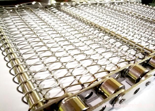 Chain Edge Stainless Steel Wire Mesh