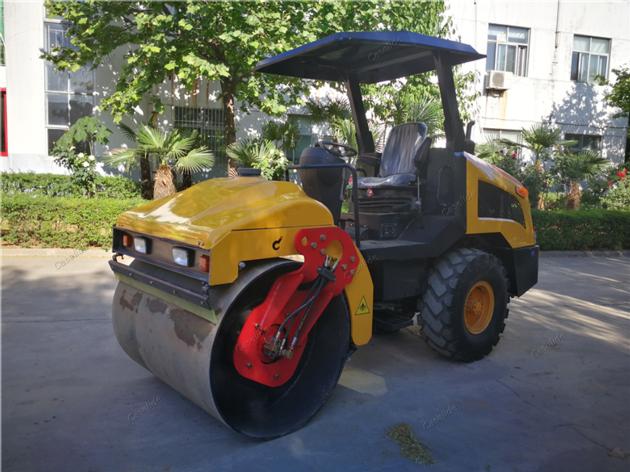  Best sale 1 ton Single steel drum road machine vibratory small road roller Best sale 1 ton Single s