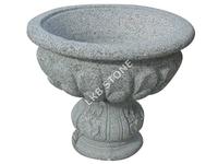 stone flower pot
