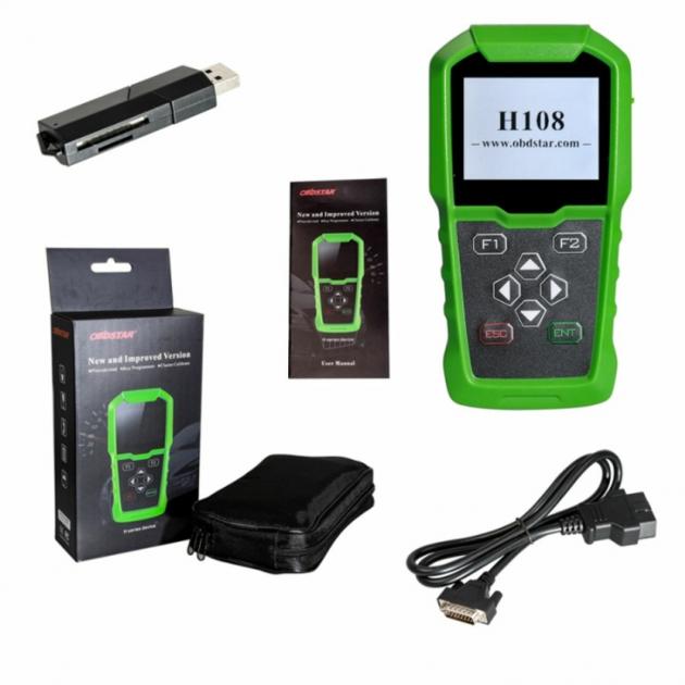 OBDSTAR H108 PSA Immo Key Programmer And Dashboard Reset