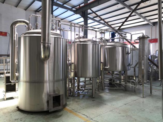 1000L 10HL Gas Fired Brewhouse