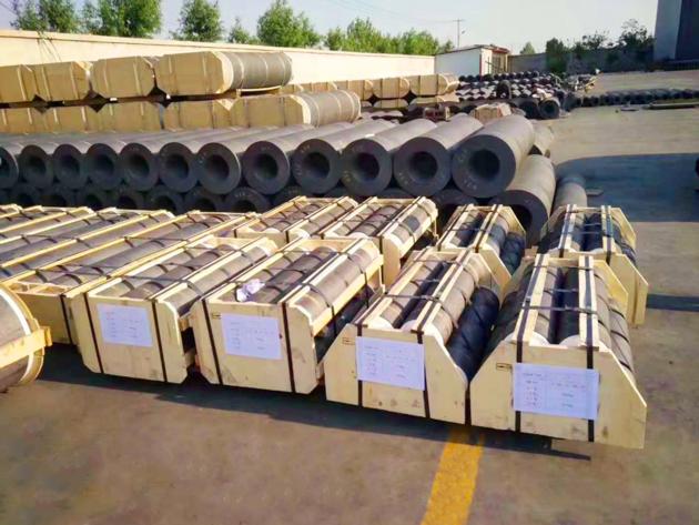 Nature graphite electrode