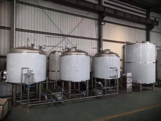 1000L 3 Vessels Stainless Steel Brewhouse