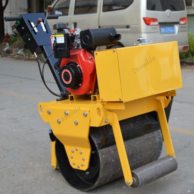 Chinese Road Roller Driving Double Drum