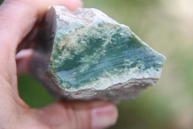 NATURAL GREEN JADE ROUGH FOR SALE