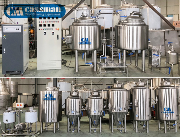 2BBL 200L Skid Mounted Home Brewing