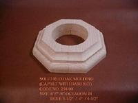 Solid Wood Molding for Pole and Column Decoration
