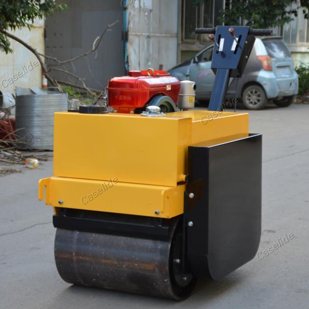 Walking Type Double Drum 550kg Road