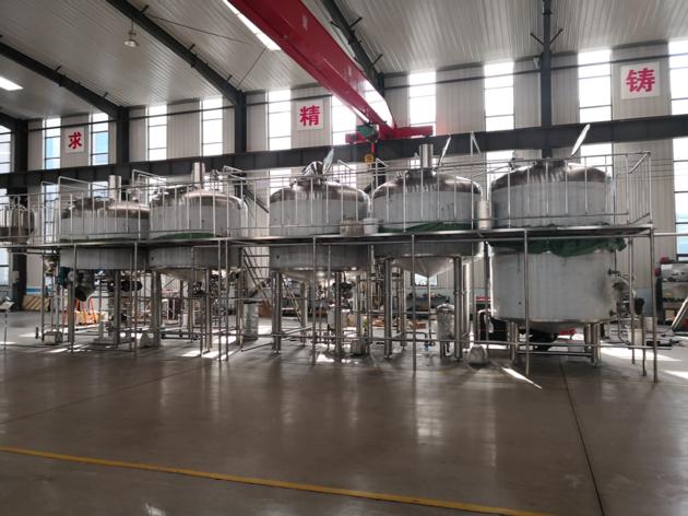 4000L 40HL Four Vessel Brew House System