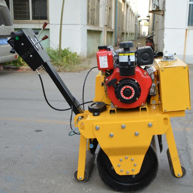 High quality cheap price double drum vibratory road roller for sale