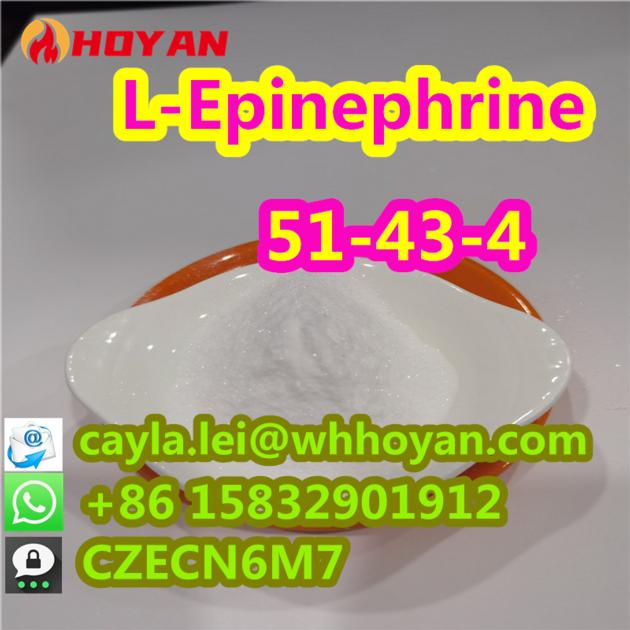 Supply Best Quality L-Epinephrine CAS:51-43-4 with Safe Fast Delivery WA:+86 15832901912