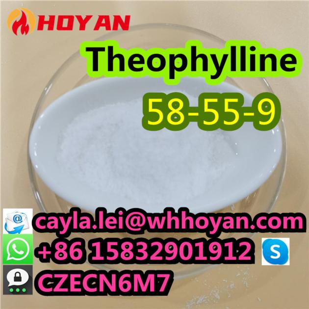 Best Price Theophylline Powder CAS:58-55-9 What's App:+86 15832901912