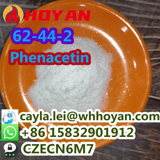 No Customs Issues Pain Relieving CAS 62-44-2 Pure Phenacetin Powder WA:+86 15832901912