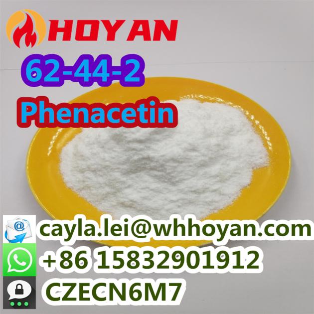 Hot Selling Best Quality Pain Relieving CAS 62-44-2 Pure Phenacetin Powder WA:+86 15832901912