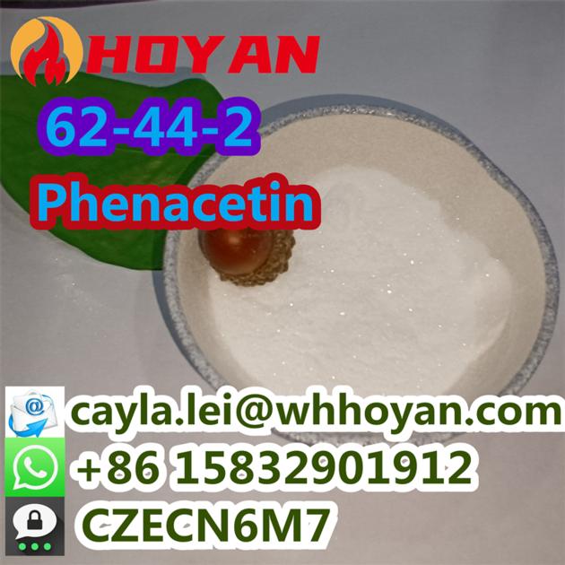 Hot Sale Best Quality Pain Relieving CAS 62-44-2 Phenacetin Powder WA:+86 15832901912