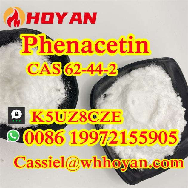 Shiny Phenacetin Powder CAS 62-44-2 Pain-relieving Fever-reducing Drug