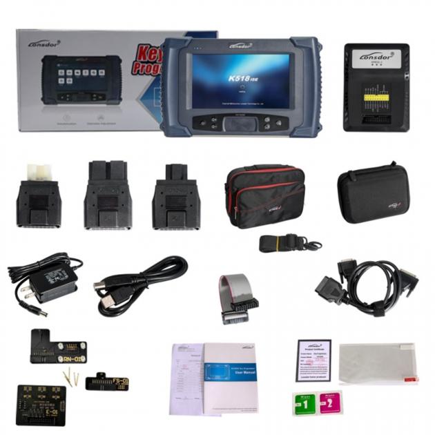 Vipprogrammer Lonsdor K518ISE Key Programmer With Built-In Volkswagen 4th And 5th Adapter