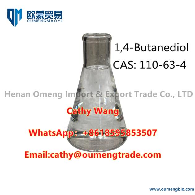 CAS 110-63-4 99% Purity 1,4-Butanediol Factory Price Whats：+8618595853507