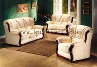 BE010# -- movable headrest/leather sofa/chaise lounge
