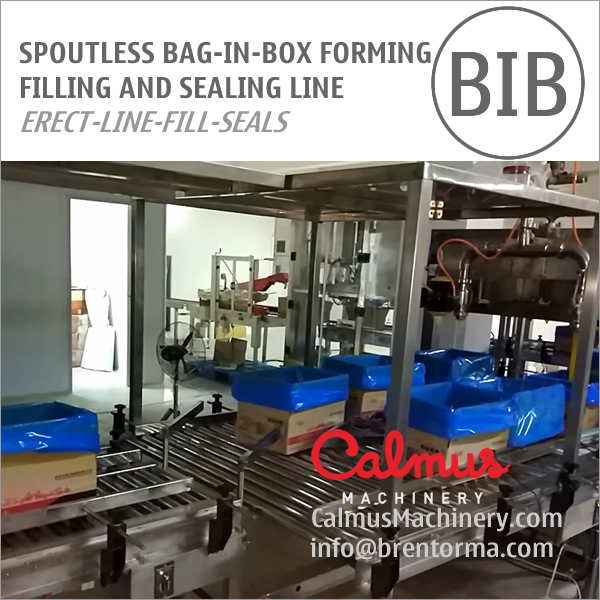 Bag in Box Line for Bulk Packaging Margarine Butter
