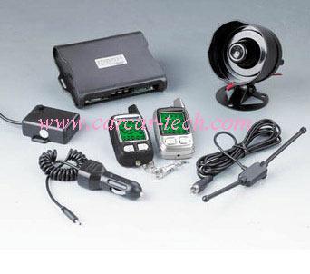 2-way LCD Car Alarm with Remote Start