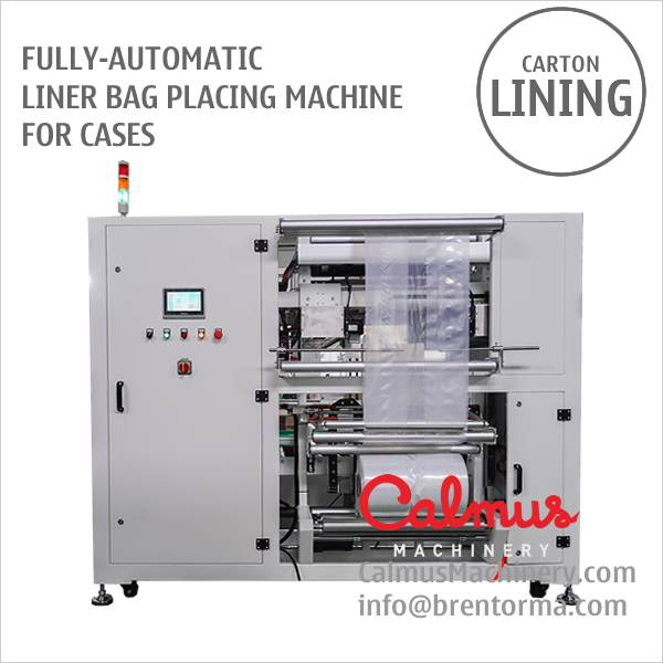 Case Liner Bag Placing Machine