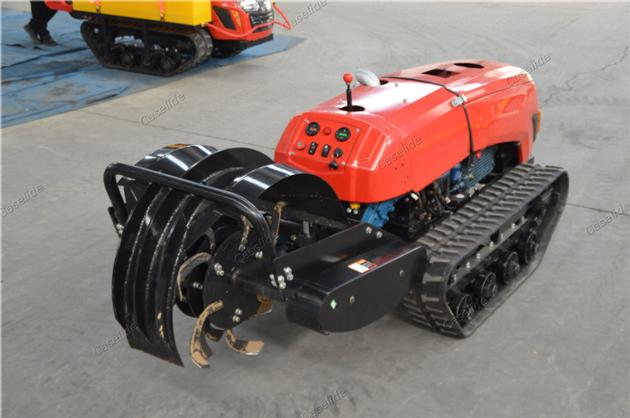 Industrial Ditching Machine Trench Digger Remote