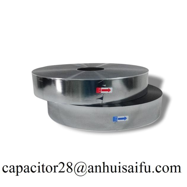 Aluminum-Zinc metalized polypropylene film for film capacitor