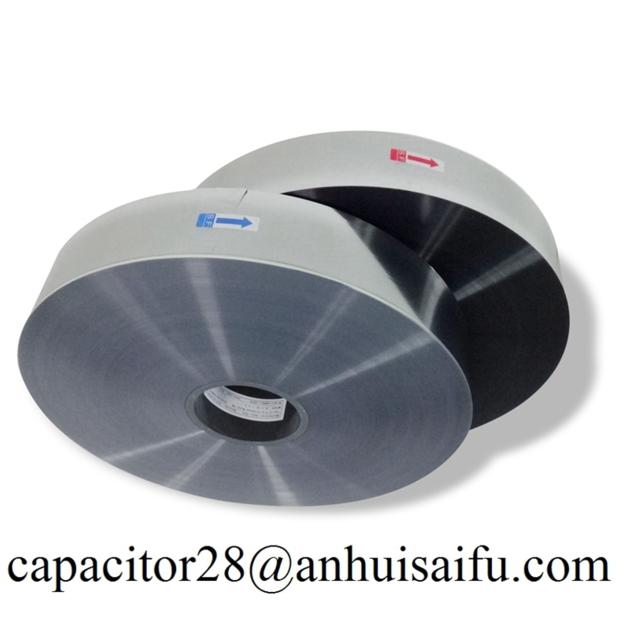 aluminum metallized PET film capacitor grade
