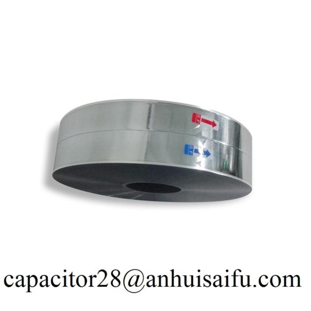 Bopp plastic safety pet hot zinc alloy aluminum heavy edge film