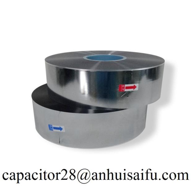  Aluminum-Zinc metalized polyester film with heavy edge