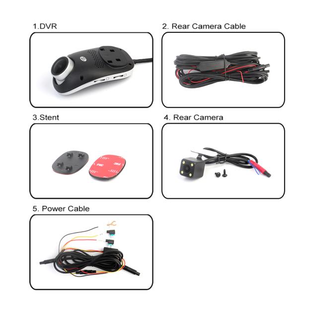 Phisung 4G ADAS Dash Camera Dual