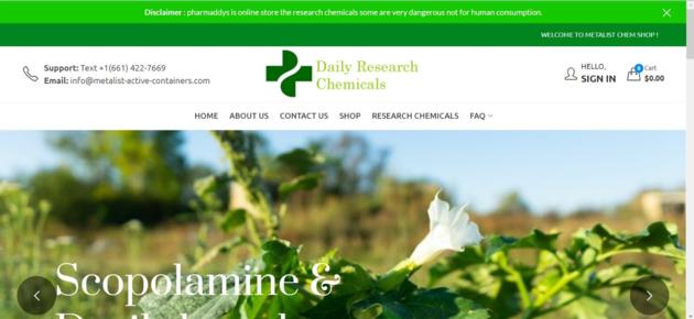 Scopolamine powder