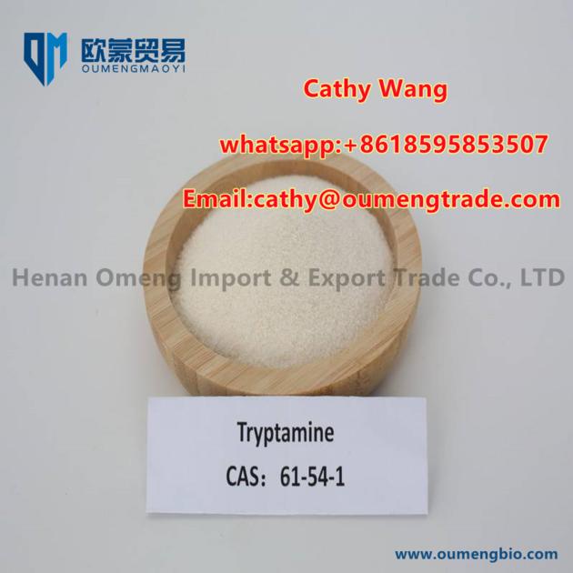 CAS 61-54-1 Factory Price 99% Purity Tryptamine Whats：+8618595853507