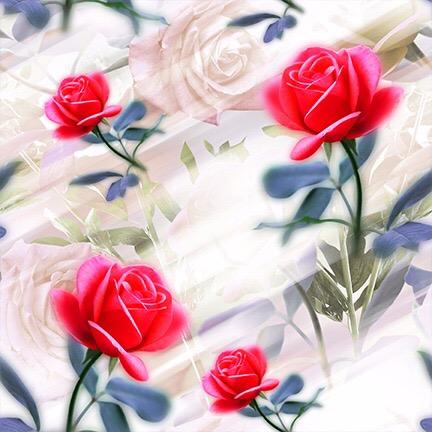 digital printed polyester fabric