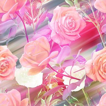 digital printed polyester fabric