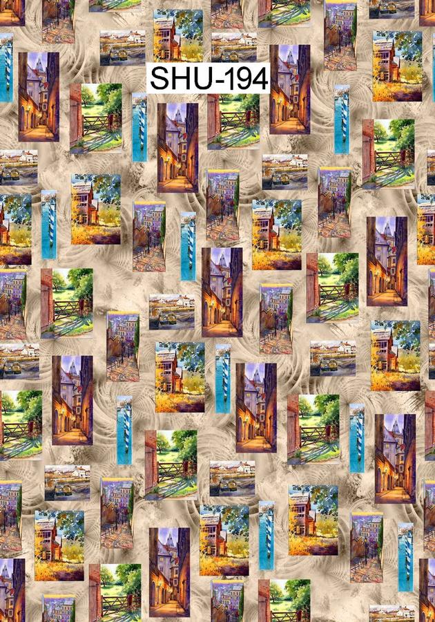 digital printed polyester fabric