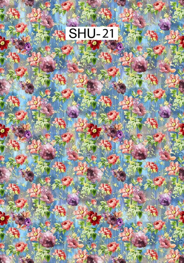digital printed polyester fabric